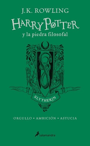 Harry Potter Y La Piedra Filosofal - Slytherin (verde)
