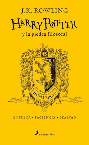 Harry Potter Y La Piedra Filosofal - Hufflepuff (amarillo)