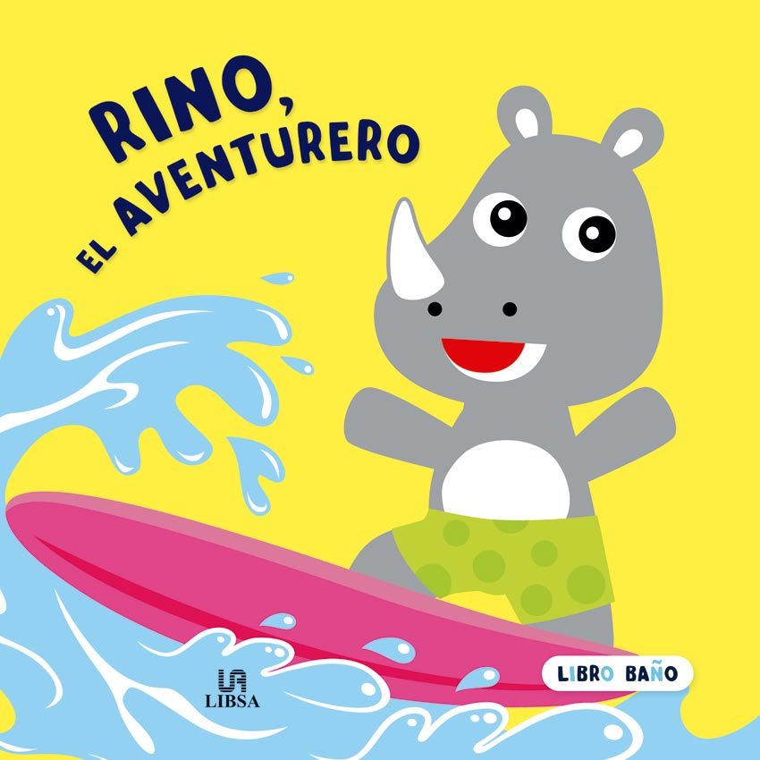 Rino, el aventurero - Libro Baño