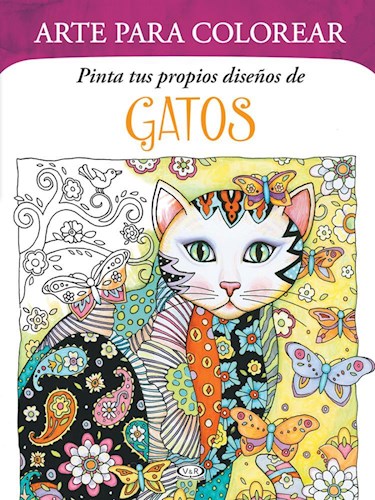 Arte Para Colorear - Pinta Tus Propios Diseños De Gatos