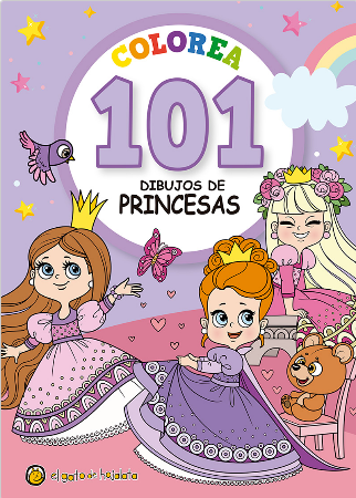Colorea 101 Dibujos de Princesas