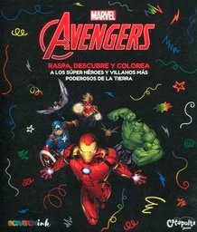 [CATAPULTA - Marvel] Avengers : Raspa , Descubre Y Colorea