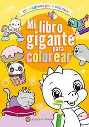 [GUADAL] Mi Libro Gigante Para Colorear ( Naranja )